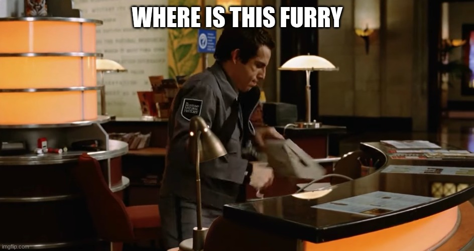 Larry | WHERE IS THIS FURRY | image tagged in larry | made w/ Imgflip meme maker