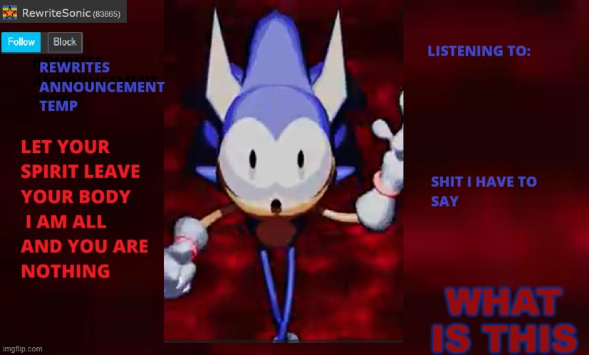 Rewrite annoucement temp | WHAT IS THIS | image tagged in rewrite annoucement temp | made w/ Imgflip meme maker
