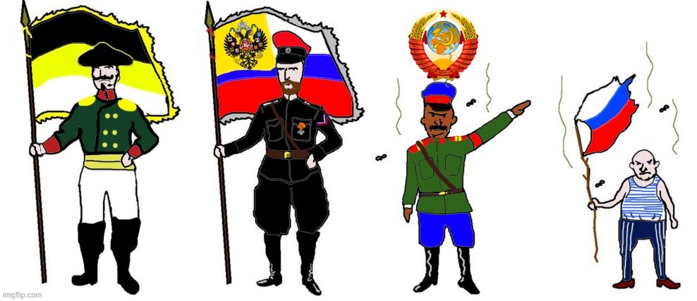 4Chan Flag bearers russia | made w/ Imgflip meme maker