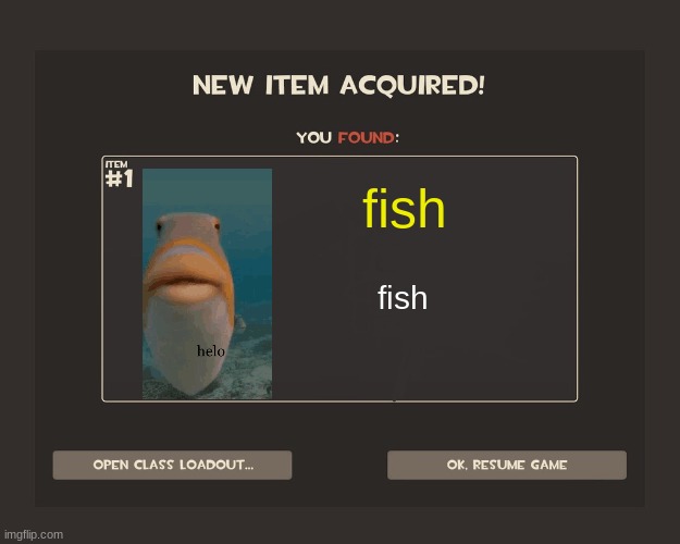 You got tf2 shit | fish fish | image tagged in you got tf2 shit | made w/ Imgflip meme maker