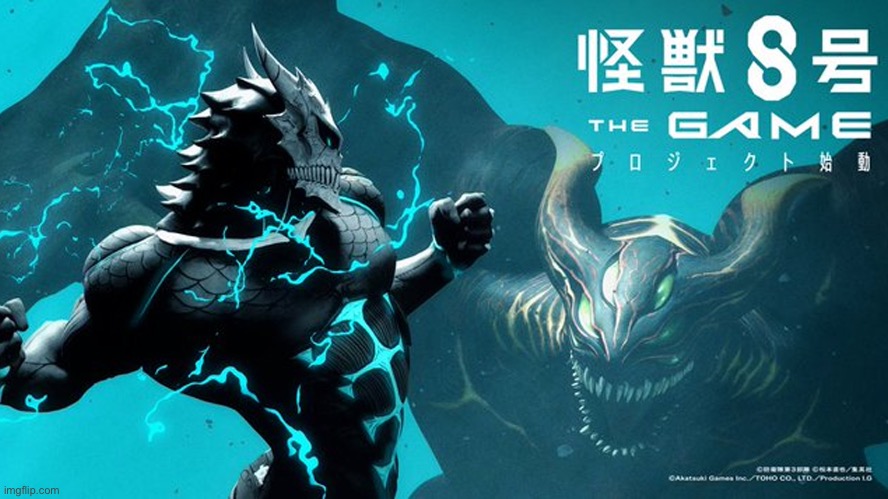 Sorry for not posting here but HOLY SHIT THIS IS PEAK | image tagged in kaiju no 8,game,sry chat im back | made w/ Imgflip meme maker