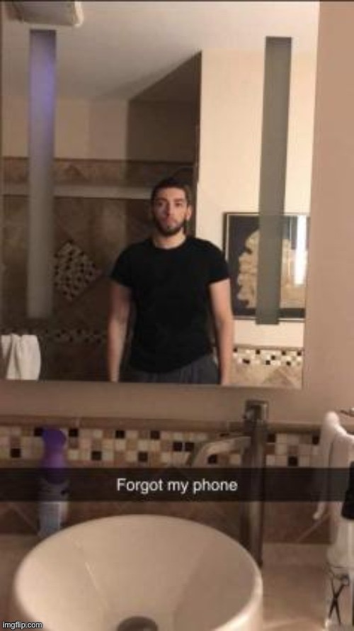 forgot my phone | made w/ Imgflip meme maker