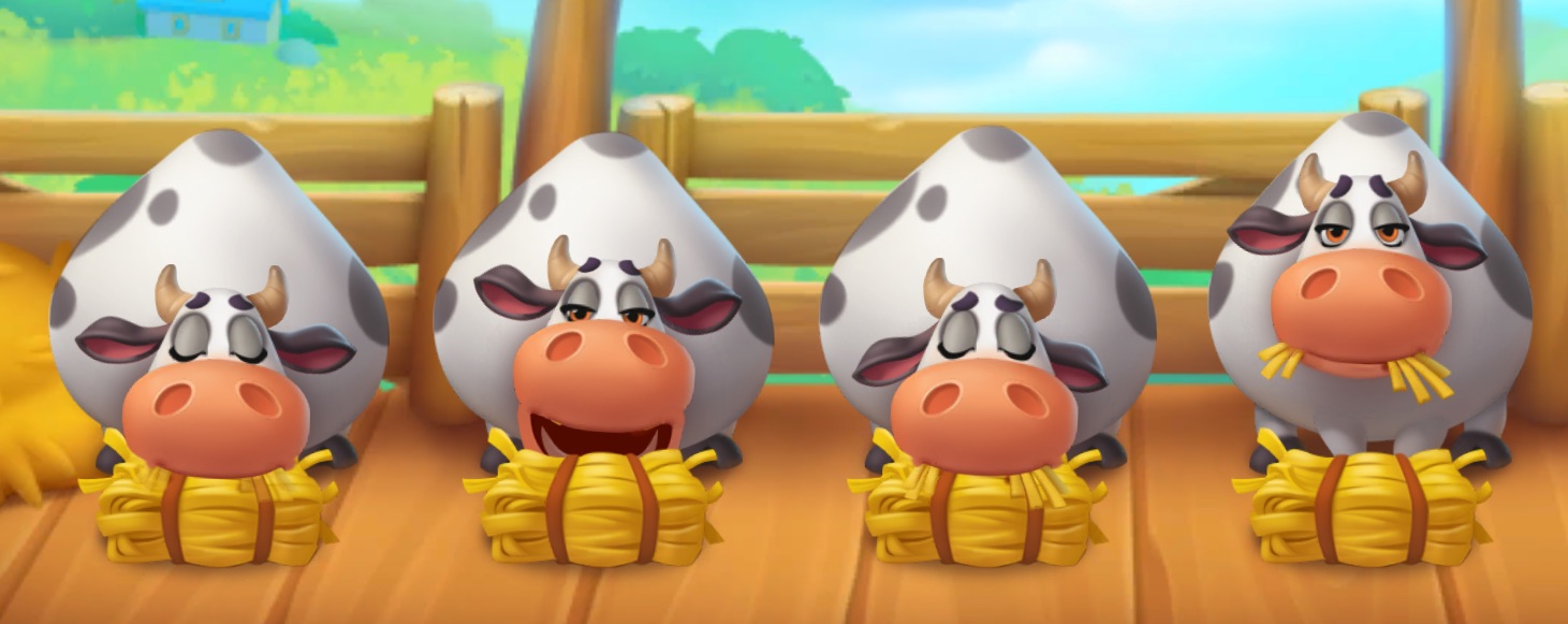 Township cows Blank Meme Template