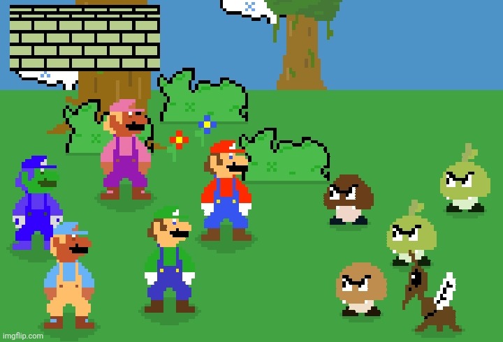 Something I made in September '24 | image tagged in mario | made w/ Imgflip meme maker