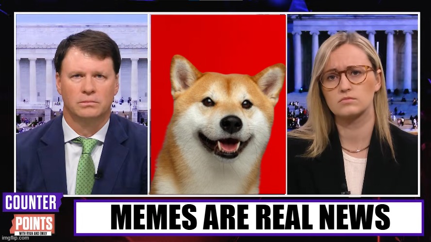 Doge 717 News | MEMES ARE REAL NEWS | image tagged in doge,dogecoin,elon musk,dogepadre,breaking points,breaking news | made w/ Imgflip meme maker