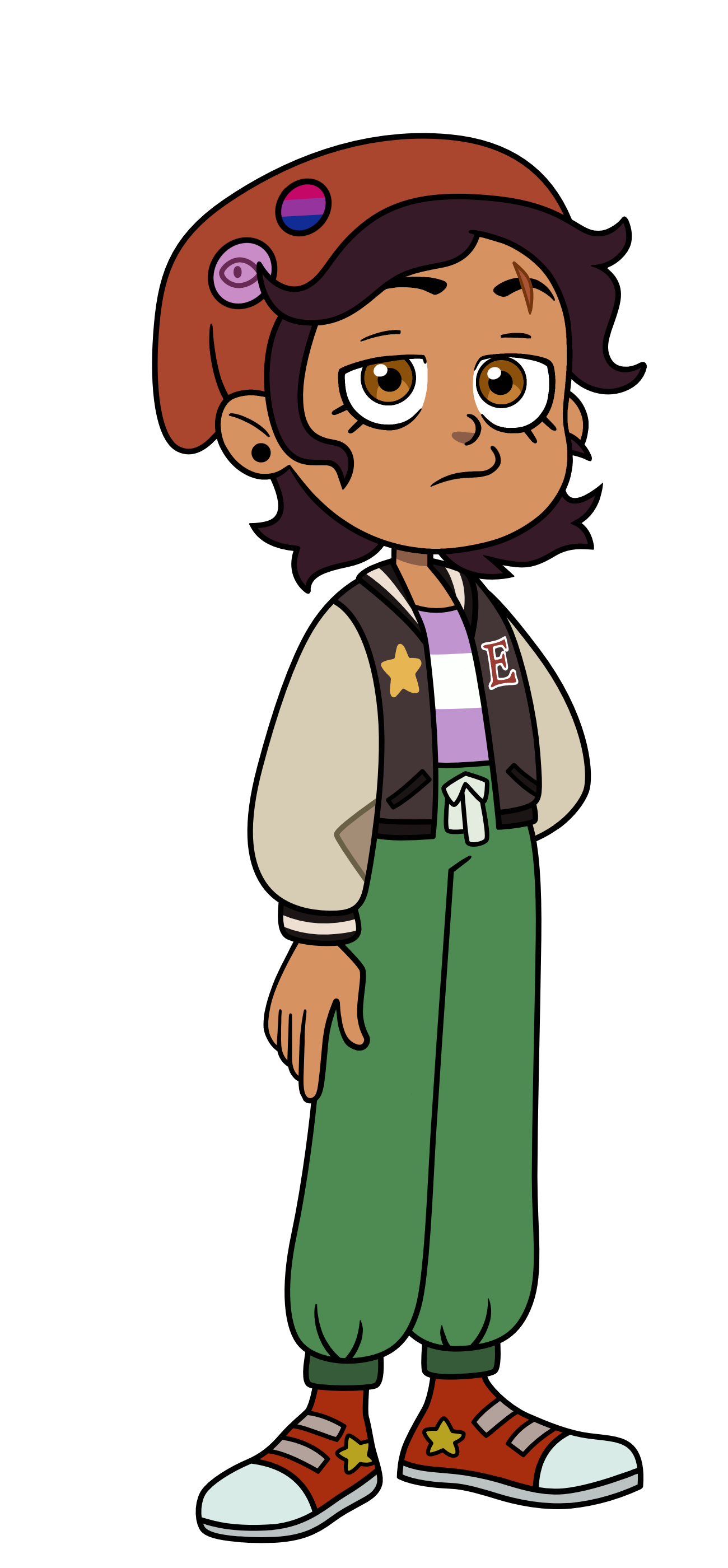 Luz Noceda in her Beanie Hat Blank Meme Template