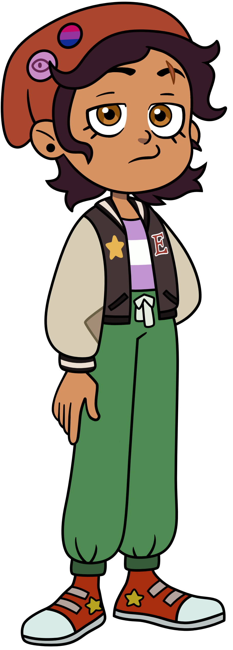Luz Noceda in her Beanie Hat Blank Meme Template