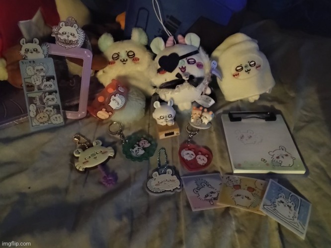 my momonga chiikawa collection | made w/ Imgflip meme maker