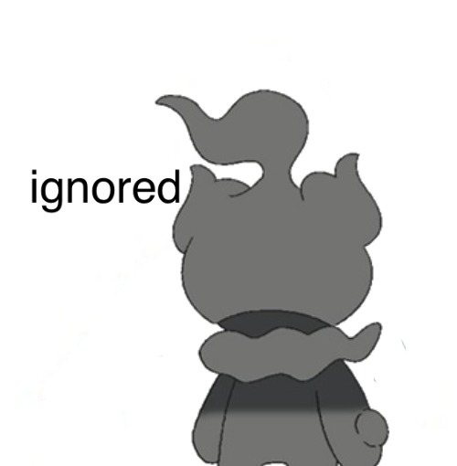 Ignored (Marshadow Edition) Blank Meme Template