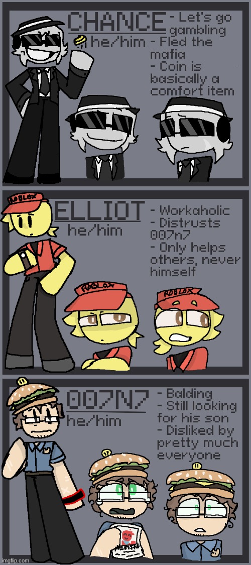 Prt 2! (Shed, Taph, Dusekkar and Guest hopefully this weekend) | image tagged in forsaken,roblox,character design,alternate reality,art,goofy goobers | made w/ Imgflip meme maker