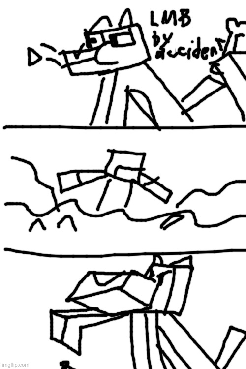 No title required | image tagged in comics/cartoons,dog,minecraft,oh no,run | made w/ Imgflip meme maker