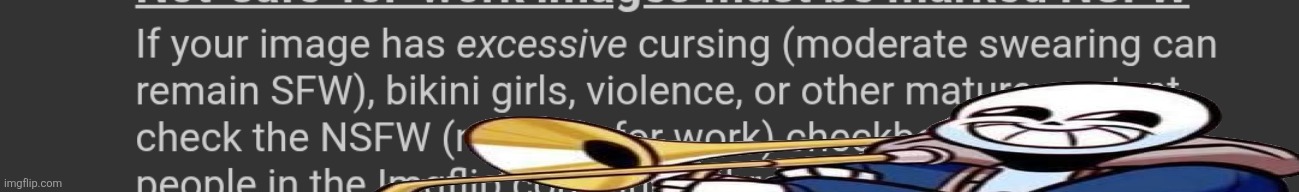 A gentle reminder to my fellow mods. | image tagged in moderate cursing can remain sfw | made w/ Imgflip meme maker