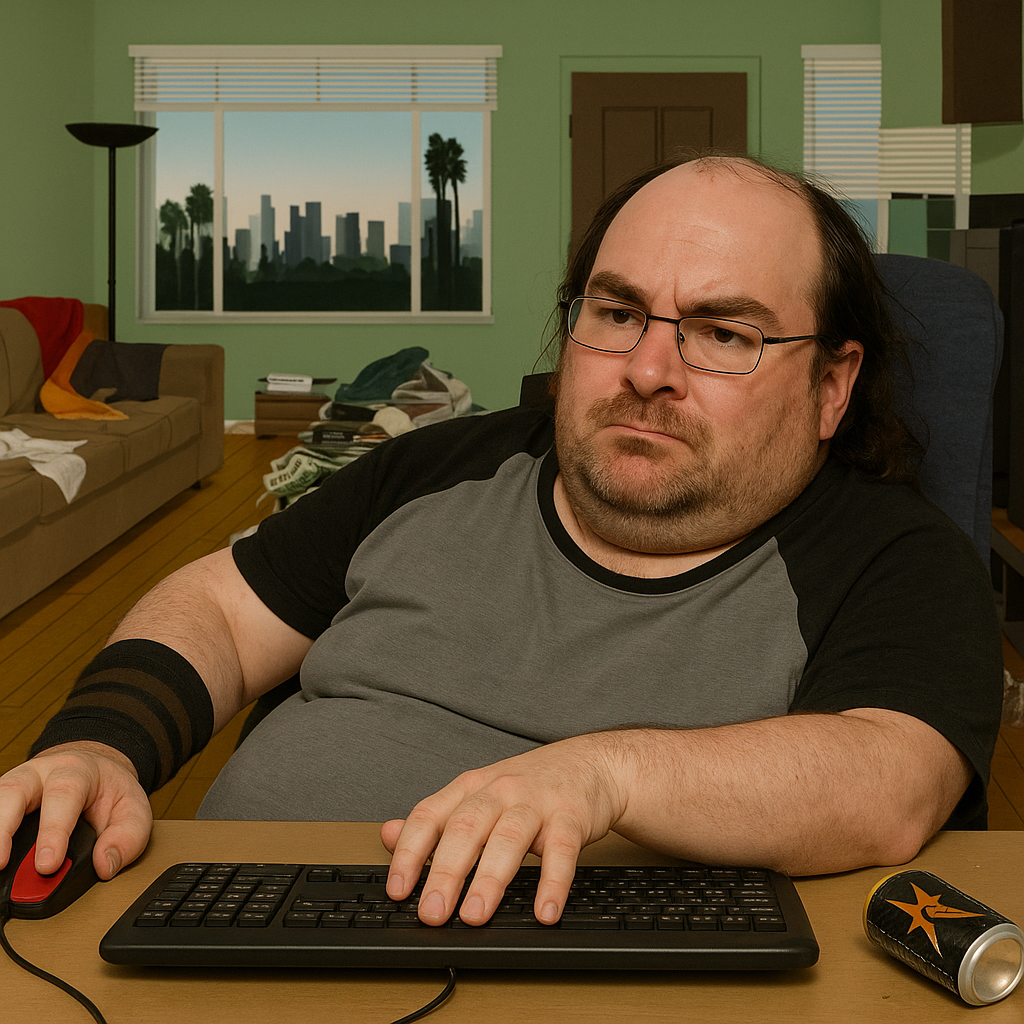 IRL South Park WoW guy. Blank Meme Template