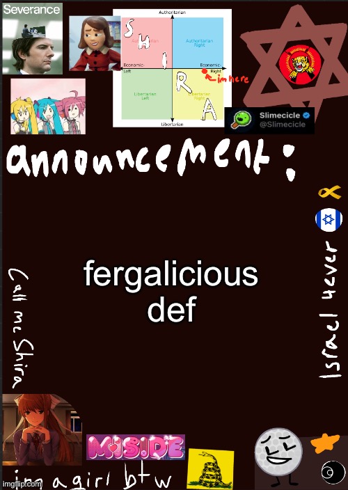 fergalicious | fergalicious def | image tagged in shira s cool new temp | made w/ Imgflip meme maker