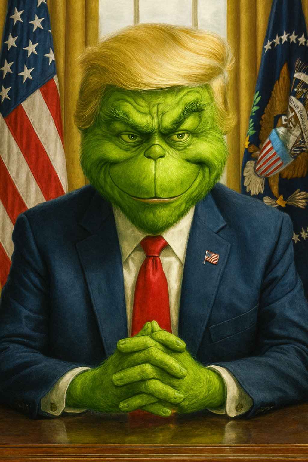 President Grinch Blank Meme Template