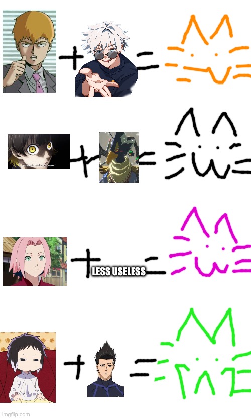 LESS USELESS | made w/ Imgflip meme maker