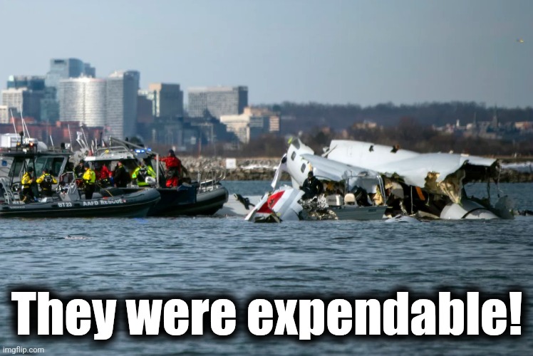 They were expendable! | made w/ Imgflip meme maker