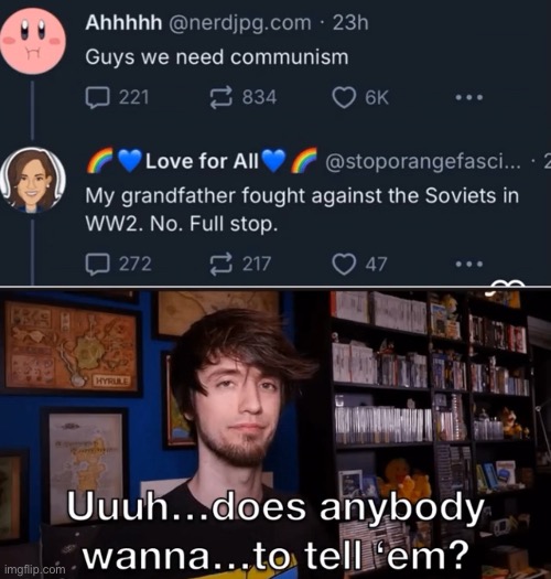 Ya communism sucks, but the other extremist side isn’t better | made w/ Imgflip meme maker