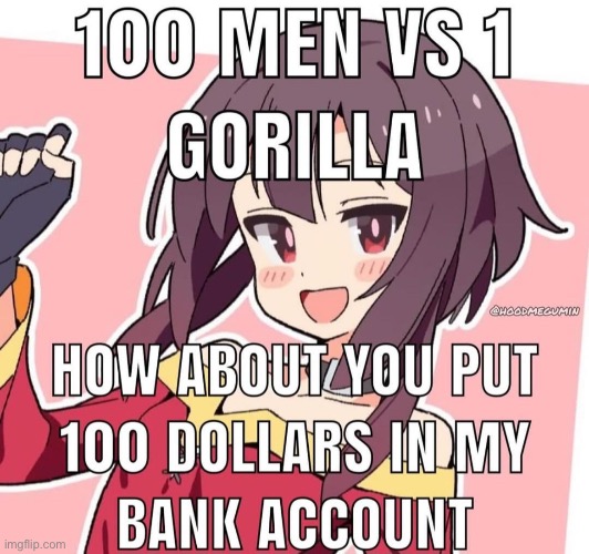 image tagged in konosuba,megumin | made w/ Imgflip meme maker