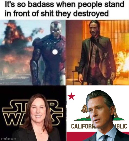 image tagged in memes,disney,democrats,star wars,destroyed,california | made w/ Imgflip meme maker