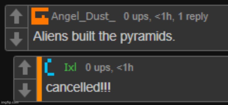 a different kind of "alien" built the pyramids | made w/ Imgflip meme maker