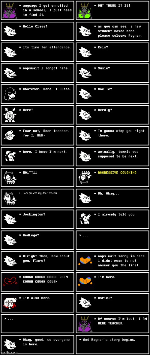 ragnar prologue. I also hid a reference In there. yes, I know not everyone is here, shut up >:( | made w/ Imgflip meme maker