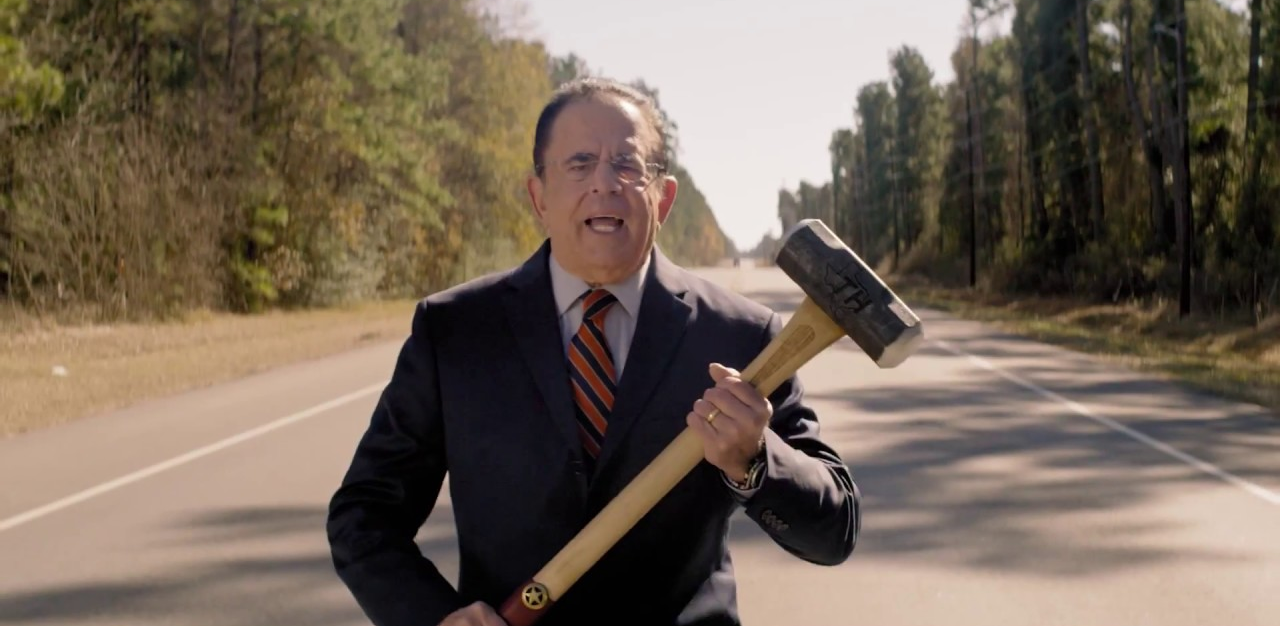 High Quality Jim Adler Texas Hammer Blank Meme Template