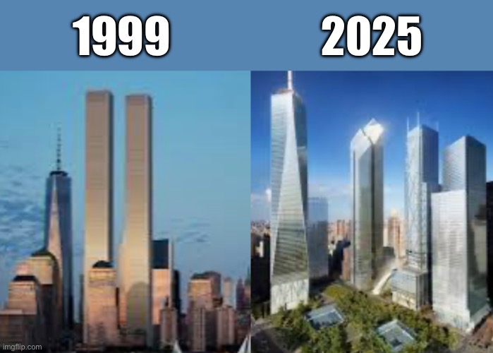 1999; 2025 | made w/ Imgflip meme maker