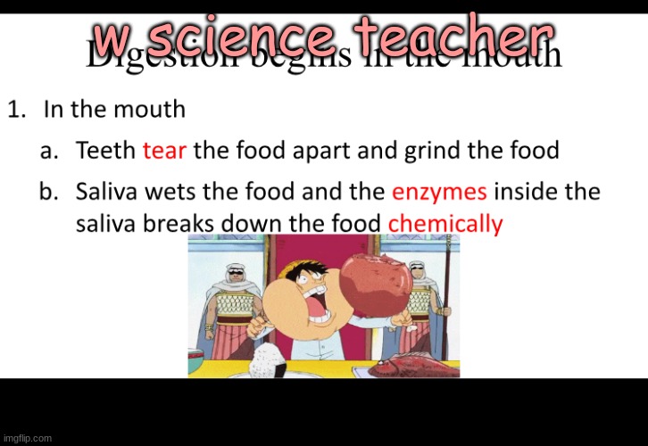 w science teacher | made w/ Imgflip meme maker