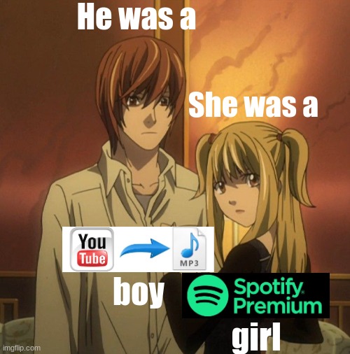 Death Note | image tagged in death note,light,youtube,spotify,download | made w/ Imgflip meme maker