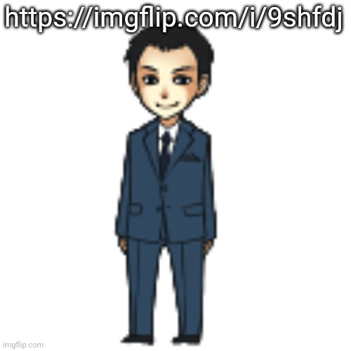 Moriarty but a shimeji | https://imgflip.com/i/9shfdj | image tagged in moriarty but a shimeji | made w/ Imgflip meme maker