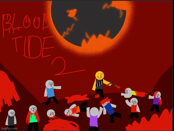 Bloodtide II [mod note: do ze bank next] | image tagged in bloodtide,art,roblox | made w/ Imgflip meme maker
