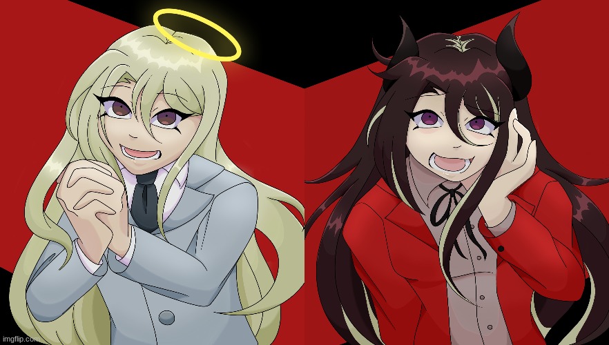 I can be your angle ? .. or yuor devl ? | made w/ Imgflip meme maker