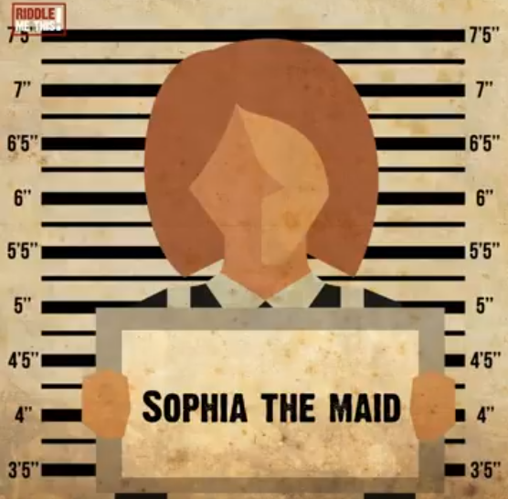 Sofia the Maid Riddle Me This Blank Meme Template