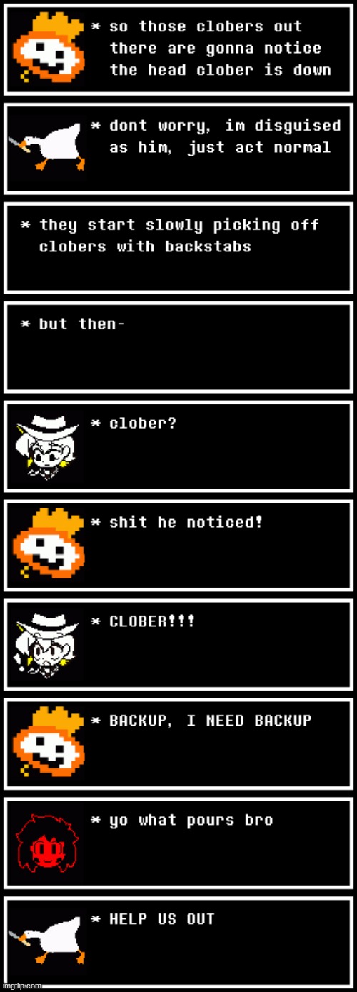credit to @Alatorll for the XPChara sprite | made w/ Imgflip meme maker