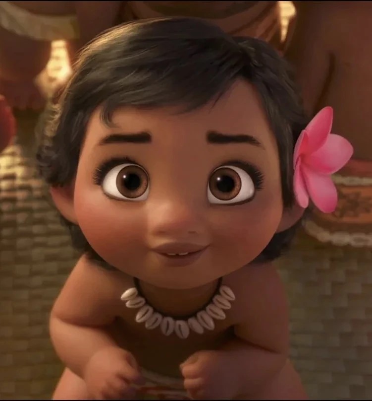 Baby Moana Waialiki Blank Meme Template