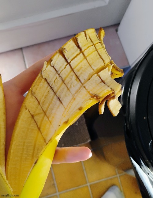 The right way to open a banana | made w/ Imgflip meme maker