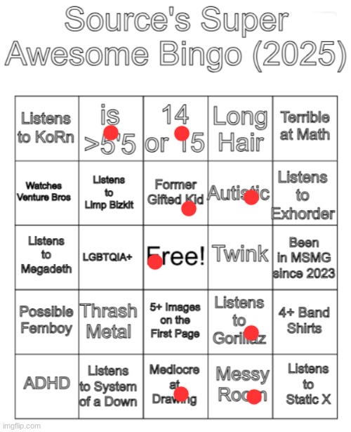 Source's Bingo 2 | image tagged in source's bingo 2 | made w/ Imgflip meme maker