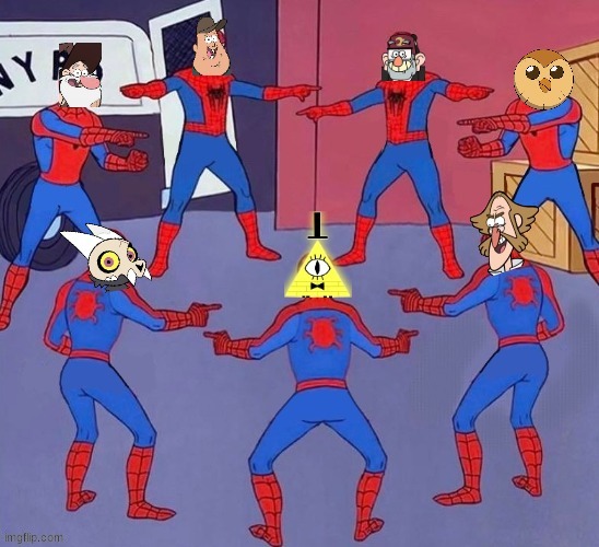image tagged in the owl house,gravity falls | made w/ Imgflip meme maker
