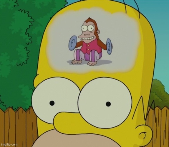 homer's brain | image tagged in homer's brain | made w/ Imgflip meme maker