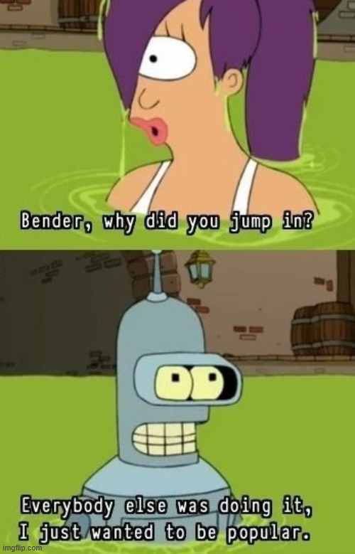 Bender, the boss | image tagged in futurama,bender,meme,funny,lattice climbing,latticeclimb | made w/ Imgflip meme maker
