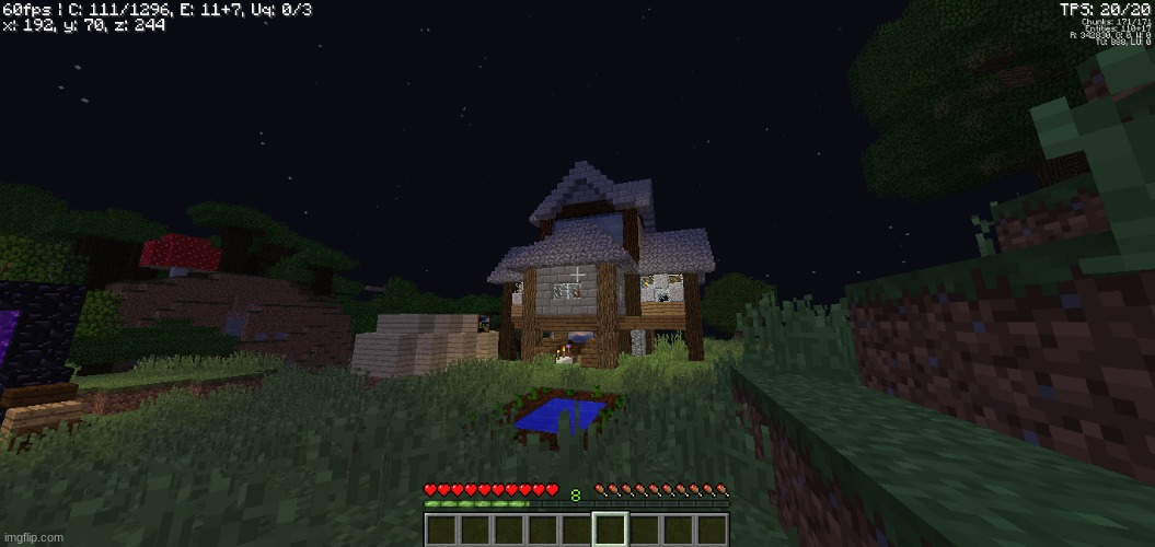 Rating my base out of 10 | image tagged in memes,minecraft,bases,ratings | made w/ Imgflip meme maker