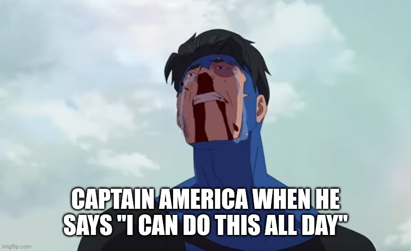 I need you Cecil | CAPTAIN AMERICA WHEN HE SAYS "I CAN DO THIS ALL DAY" | image tagged in i need you cecil | made w/ Imgflip meme maker