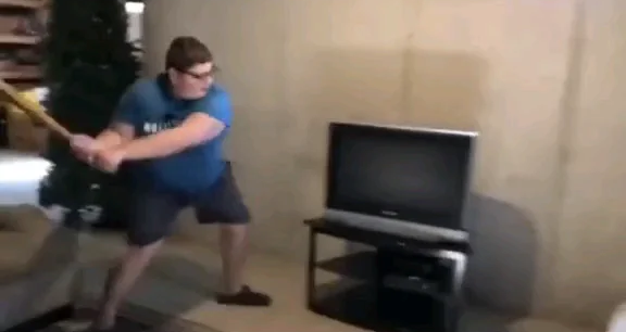 TV Bat Blank Meme Template