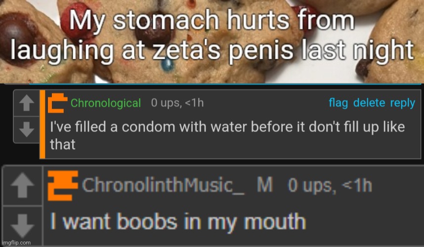 I need to stop typing without thinking | image tagged in chrono boobs | made w/ Imgflip meme maker