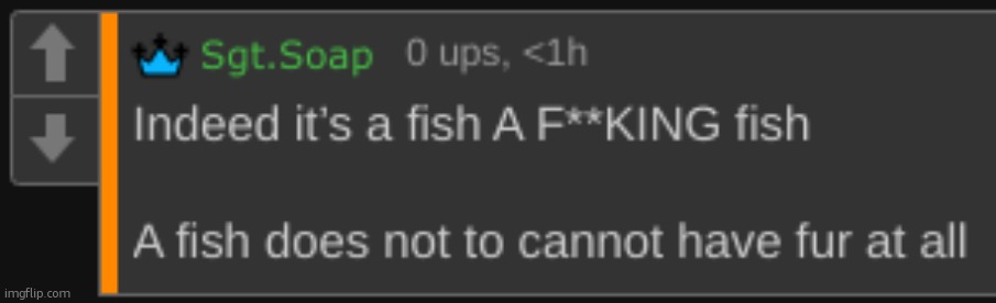 a fish does not to cannot | image tagged in a fish does not to cannot | made w/ Imgflip meme maker