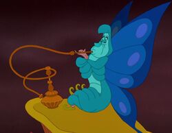Alice in wonderland caterpillar smoke hookah Blank Meme Template