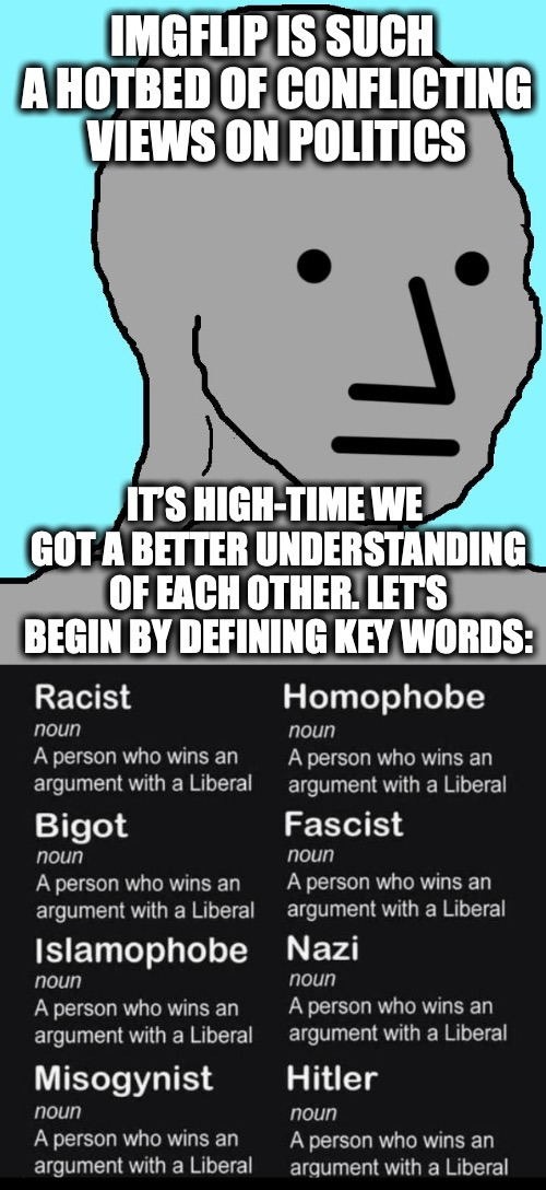 When You Win The Argument | image tagged in liberal hypocrisy,liberal logic,libtards,winning,argument,stereotypes | made w/ Imgflip meme maker