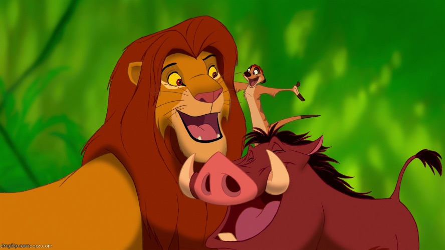 SImba, Timon and Pumba | image tagged in simba timon and pumba | made w/ Imgflip meme maker
