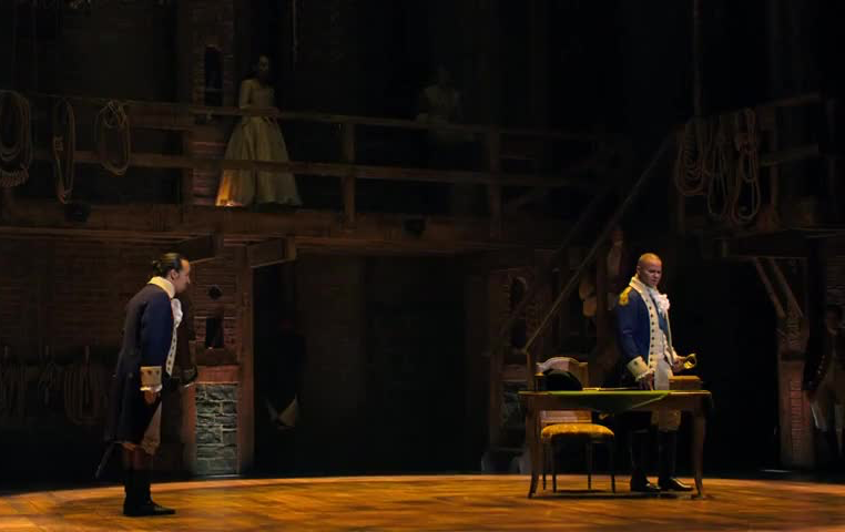 Hamilton and Washington Blank Meme Template
